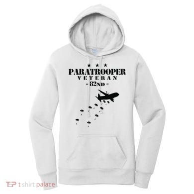 82nd Airborne Veteran Paratrooper Women's Hoodie