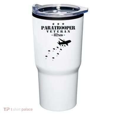 82nd Airborne Veteran Paratrooper Tumbler