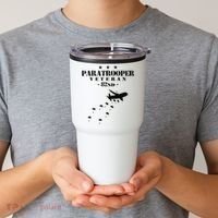 82nd Airborne Veteran Paratrooper Tumbler thumb 2