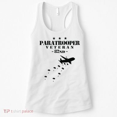82nd Airborne Veteran Paratrooper Women's Tank Top