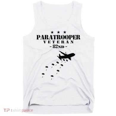 82nd Airborne Veteran Paratrooper Tank Top