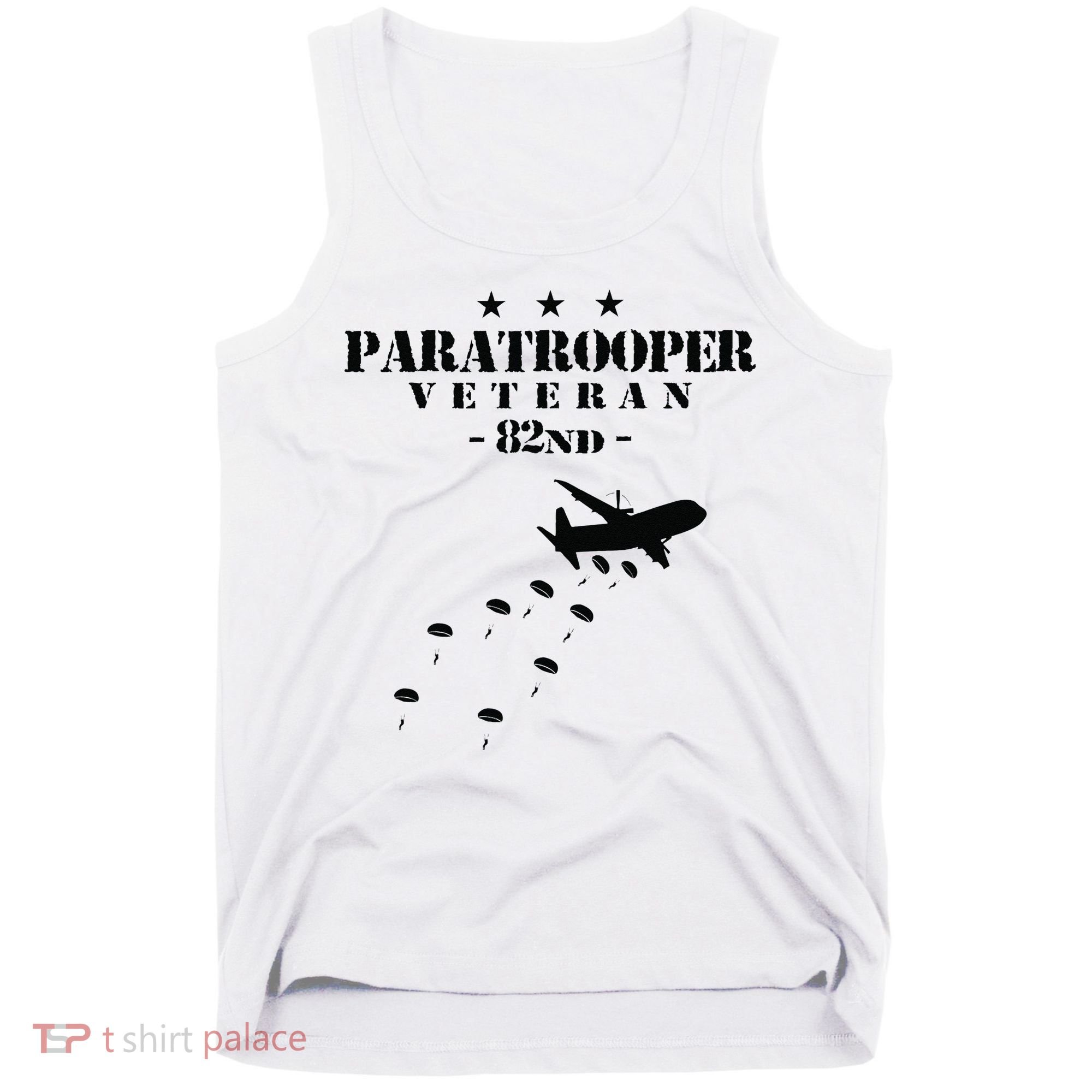 82nd Airborne Veteran Paratrooper Tank Top