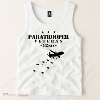 82nd Airborne Veteran Paratrooper Tank Top thumb 2