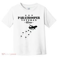 82nd Airborne Veteran Paratrooper Toddler T-Shirt thumb 0