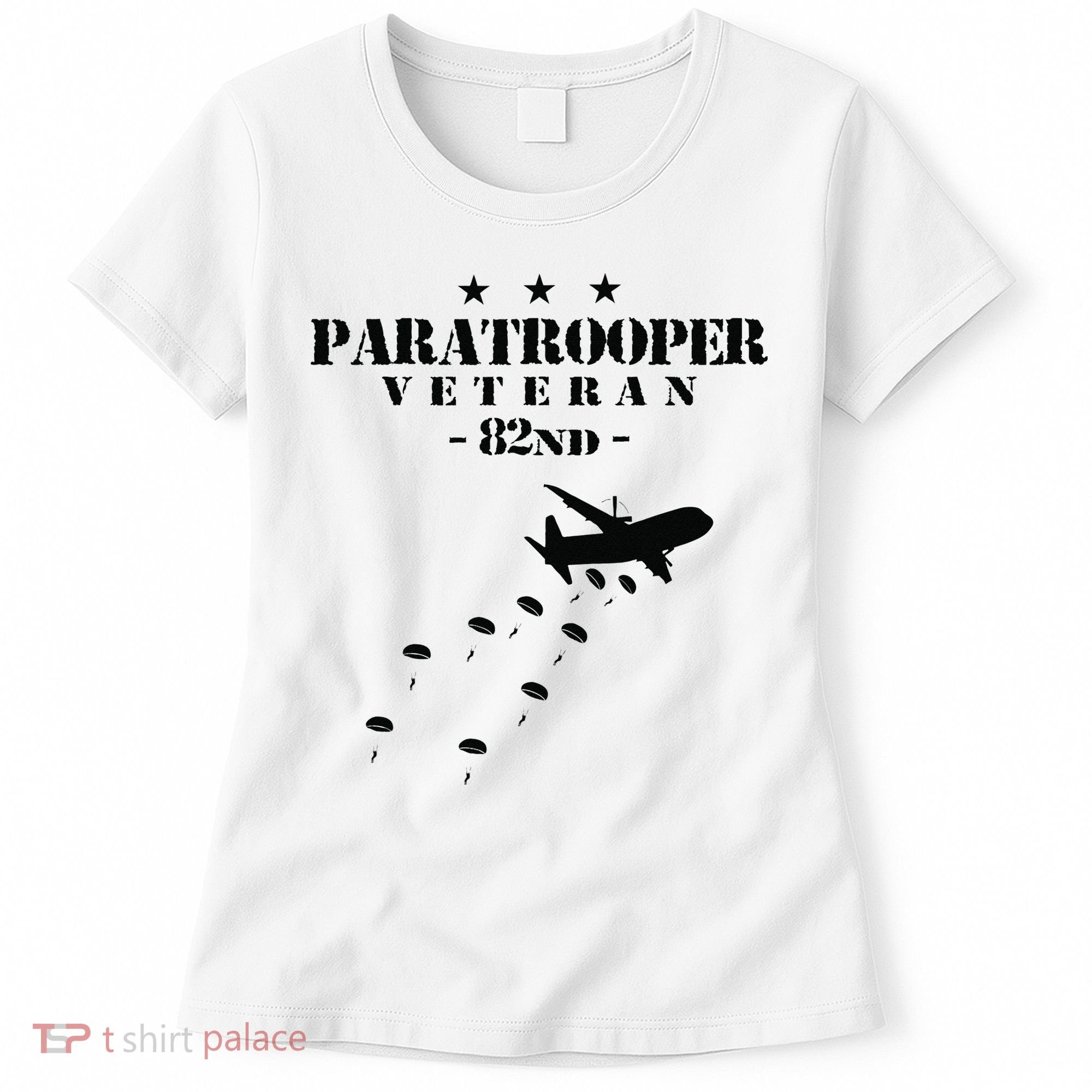 82nd Airborne Veteran Paratrooper Women's T-Shirt