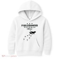 82nd Airborne Veteran Paratrooper Kids Hoodie thumb 0