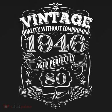 80th Birthday 1946 Vintage Quality Without Compromise  Women's Long Sleeve Shirt