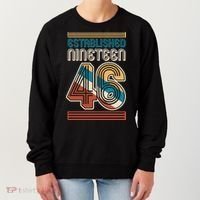 80th Birthday 1946 Established Nineteen 46 Women's Sweatshirt thumb 0