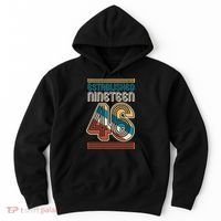 80th Birthday 1946 Established Nineteen 46 Hoodie thumb 0