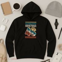 80th Birthday 1946 Established Nineteen 46 Hoodie thumb 3
