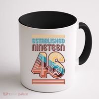 80th Birthday 1946 Established Nineteen 46 Coffee Mug thumb 1