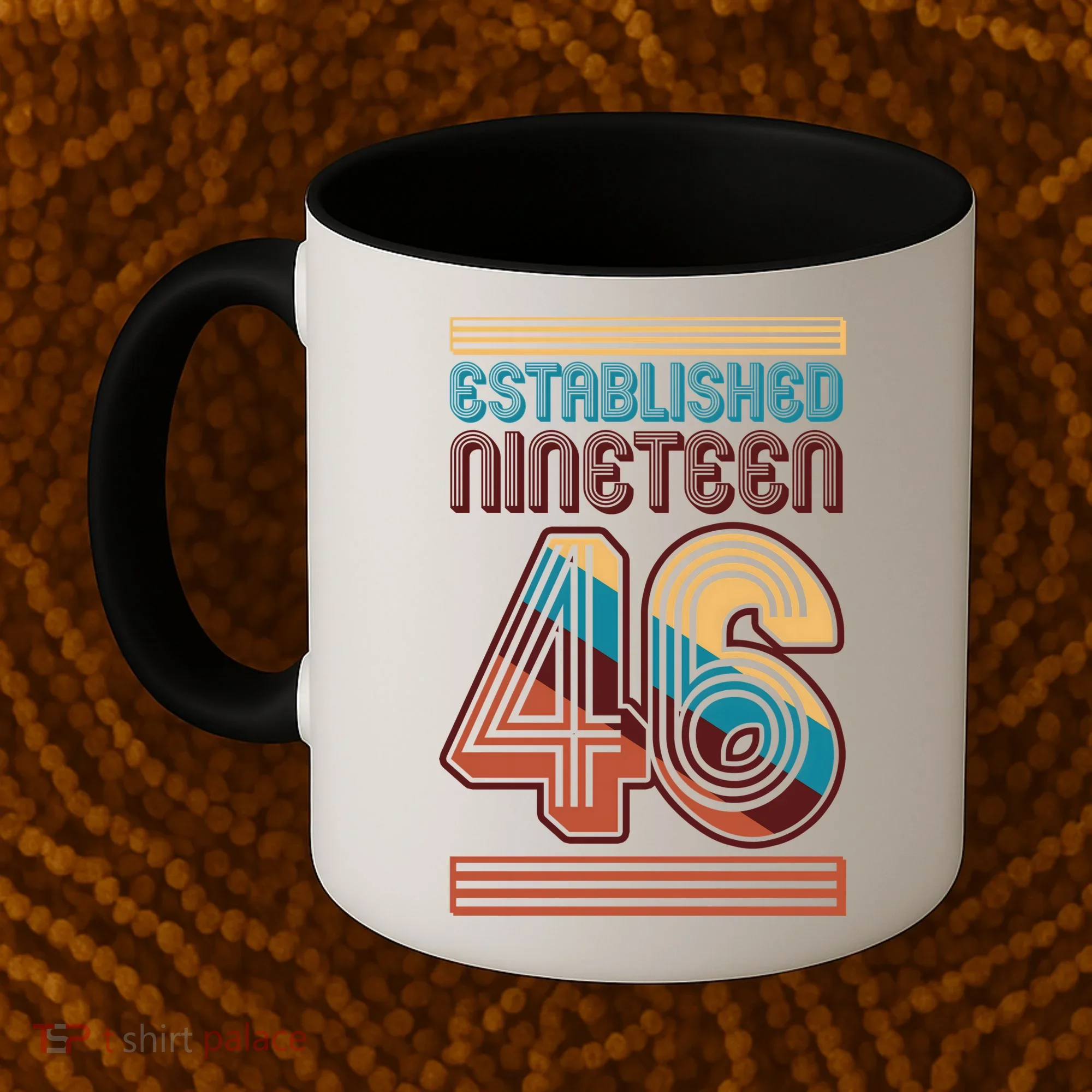80th Birthday 1946 Established Nineteen 46 Coffee Mug