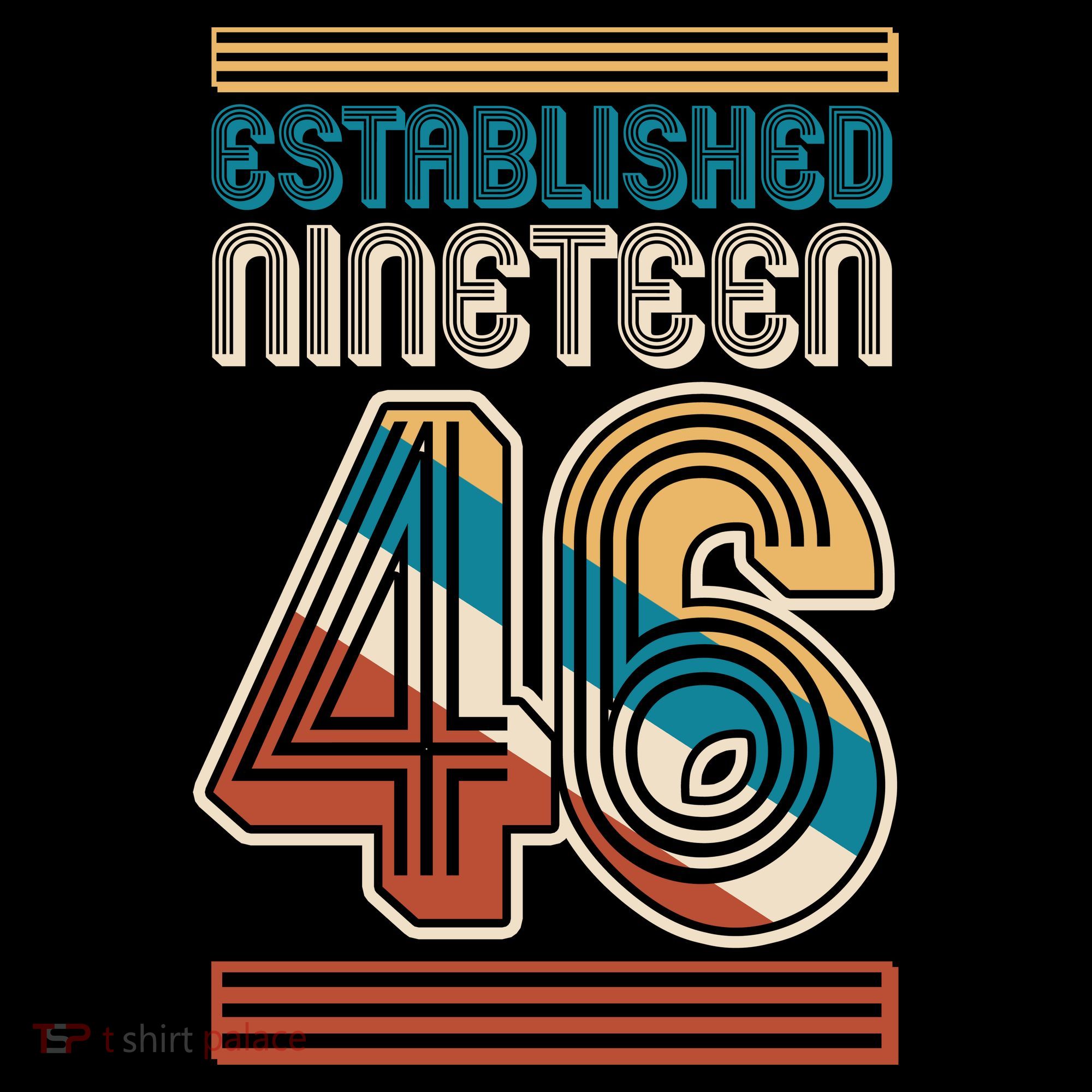 80th Birthday 1946 Established Nineteen 46 Visor