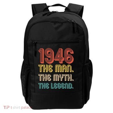80th Birthday 1946 The Man Myth The Legend Backpack