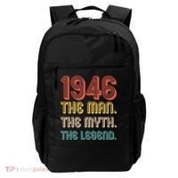 80th Birthday 1946 The Man Myth The Legend Backpack thumb 0