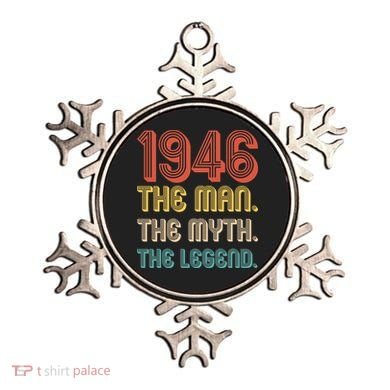 80th Birthday 1946 The Man Myth The Legend Ornament