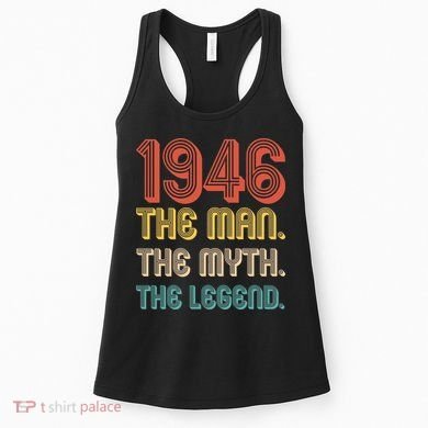 80th Birthday 1946 The Man Myth The Legend Women's Tank Top
