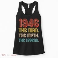 80th Birthday 1946 The Man Myth The Legend Women's Tank Top thumb 0