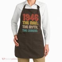 80th Birthday 1946 The Man Myth The Legend Apron thumb 2