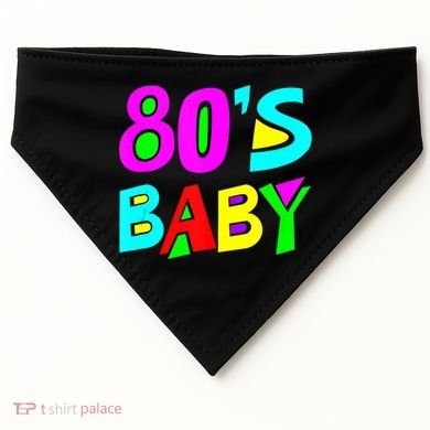 80s Baby 80s Costume Tank Top USA-Made Doggie Bandana
