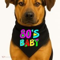80s Baby 80s Costume Tank Top USA-Made Doggie Bandana thumb 1