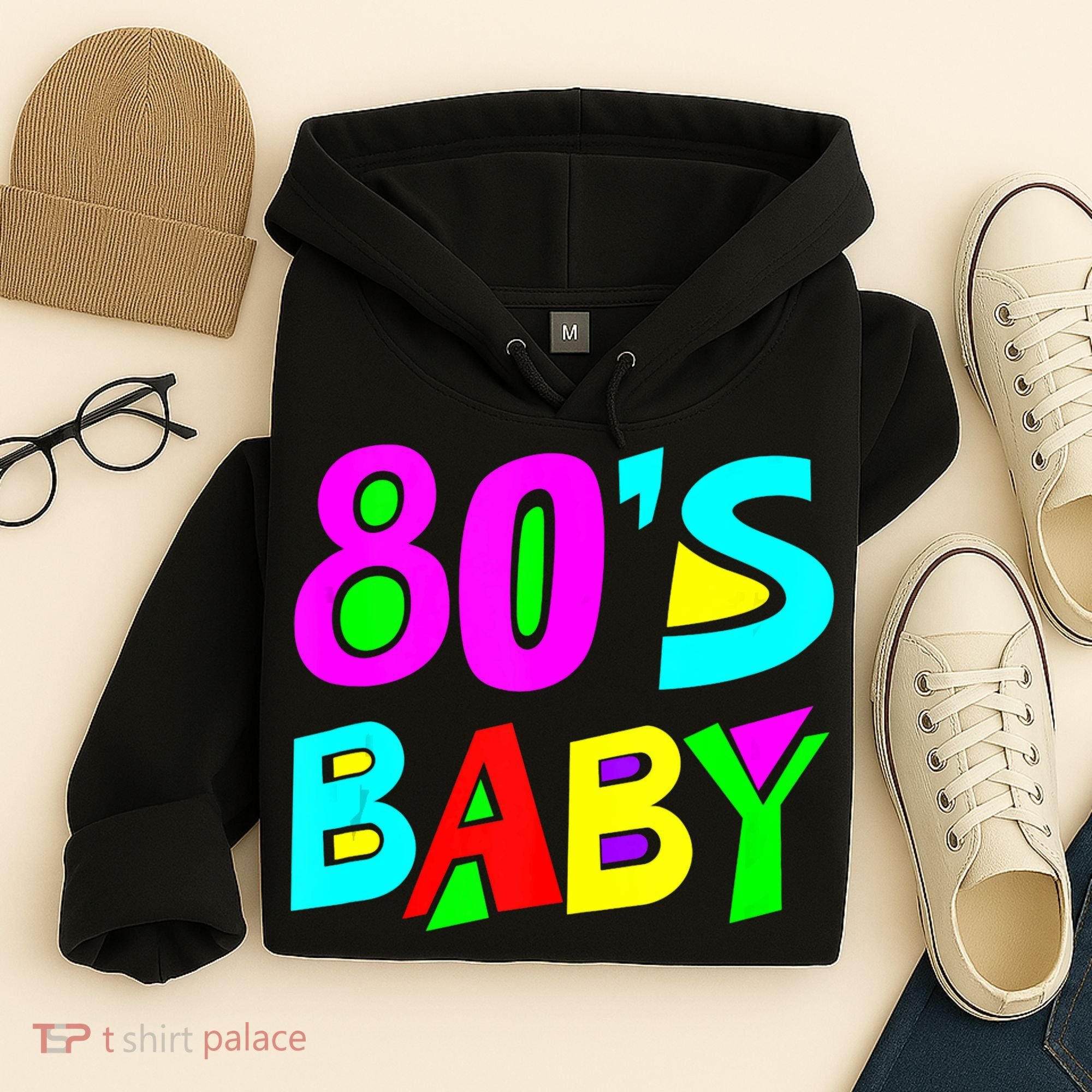 80s Baby 80s Costume Tank Top Hoodie
