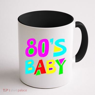 80s Baby 80s Costume Tank Top Coffee Mug back