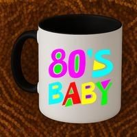 80s Baby 80s Costume Tank Top Coffee Mug thumb 2