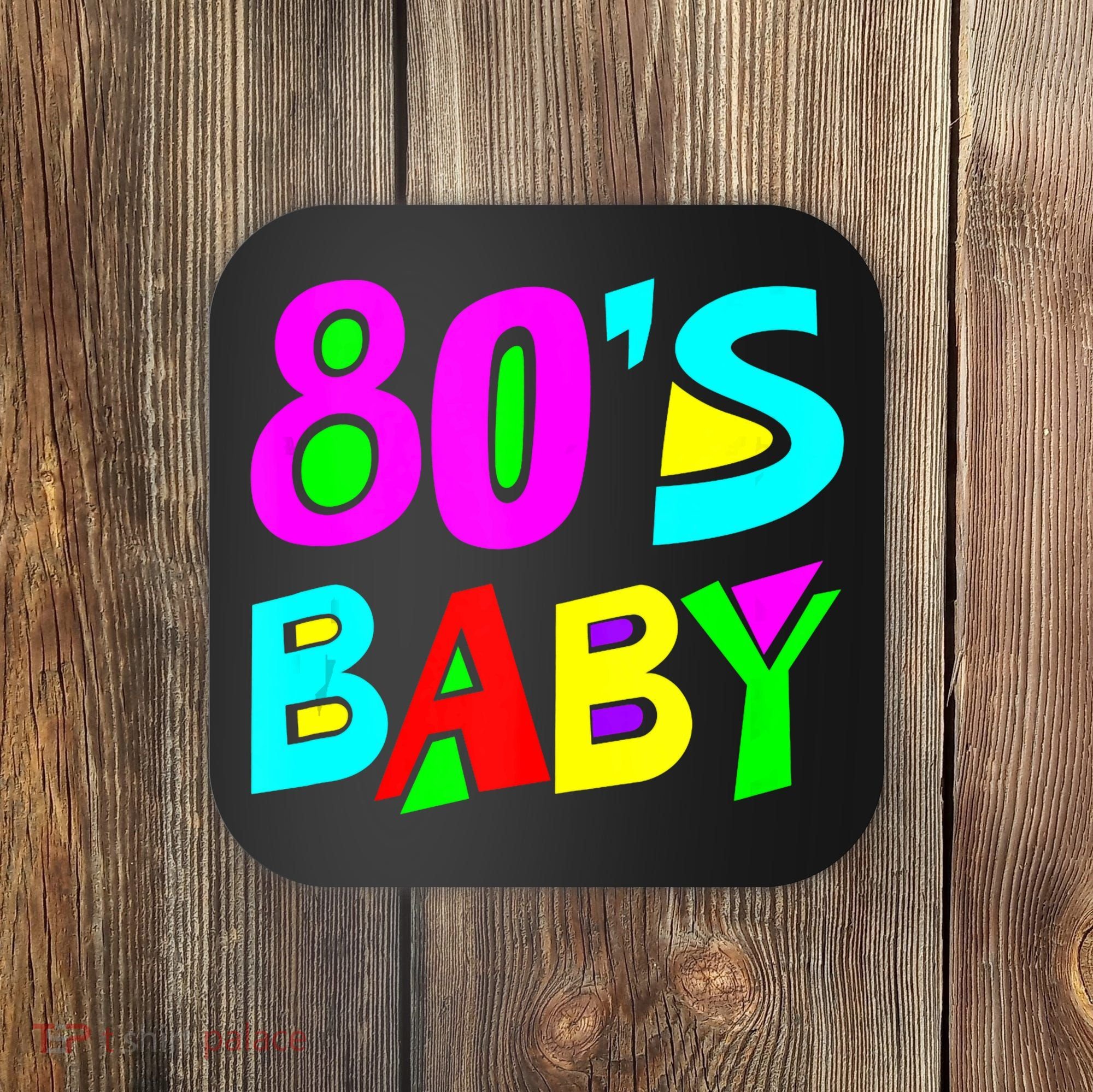 80s Baby 80s Costume Tank Top Coaster
