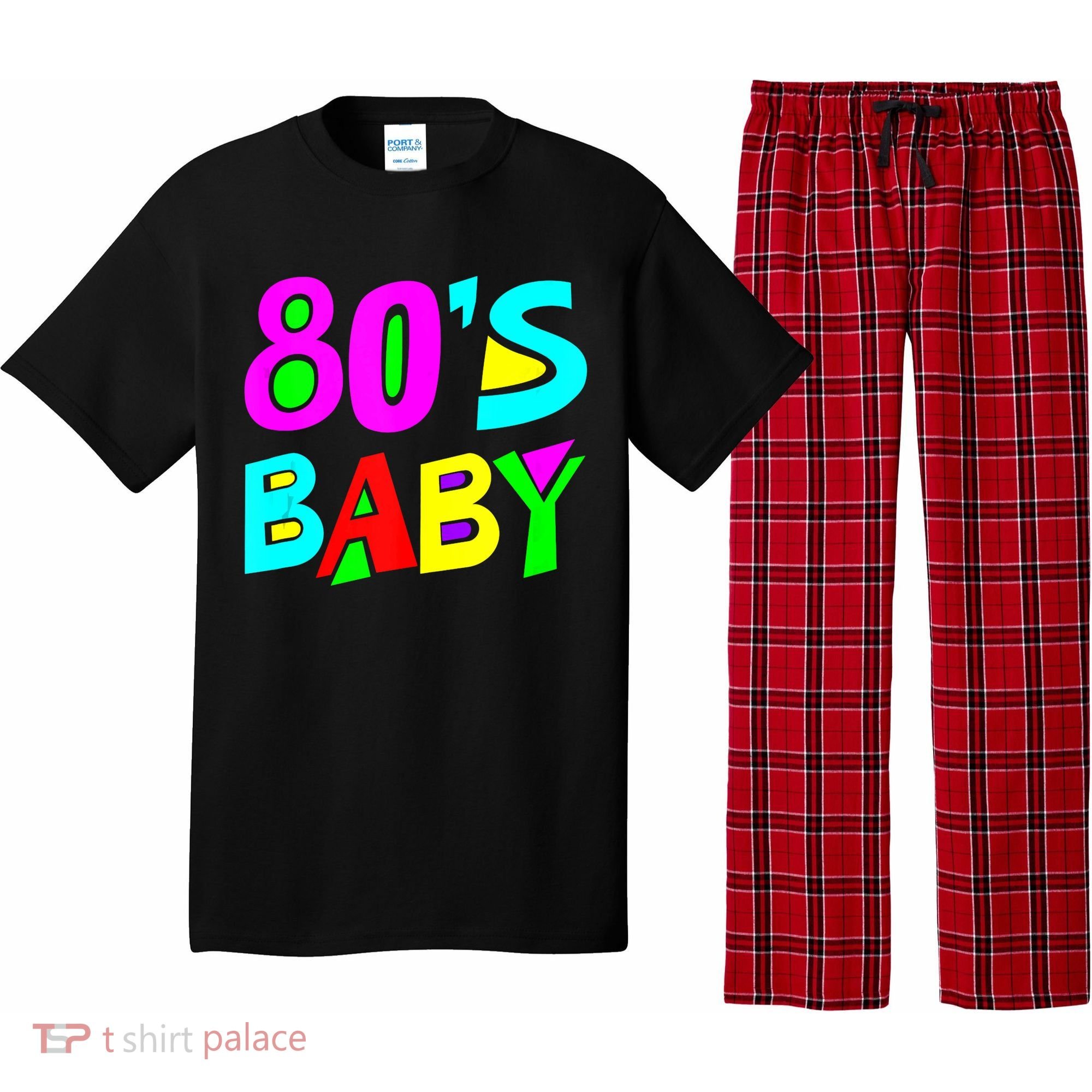 80s Baby 80s Costume Tank Top Pajama Set