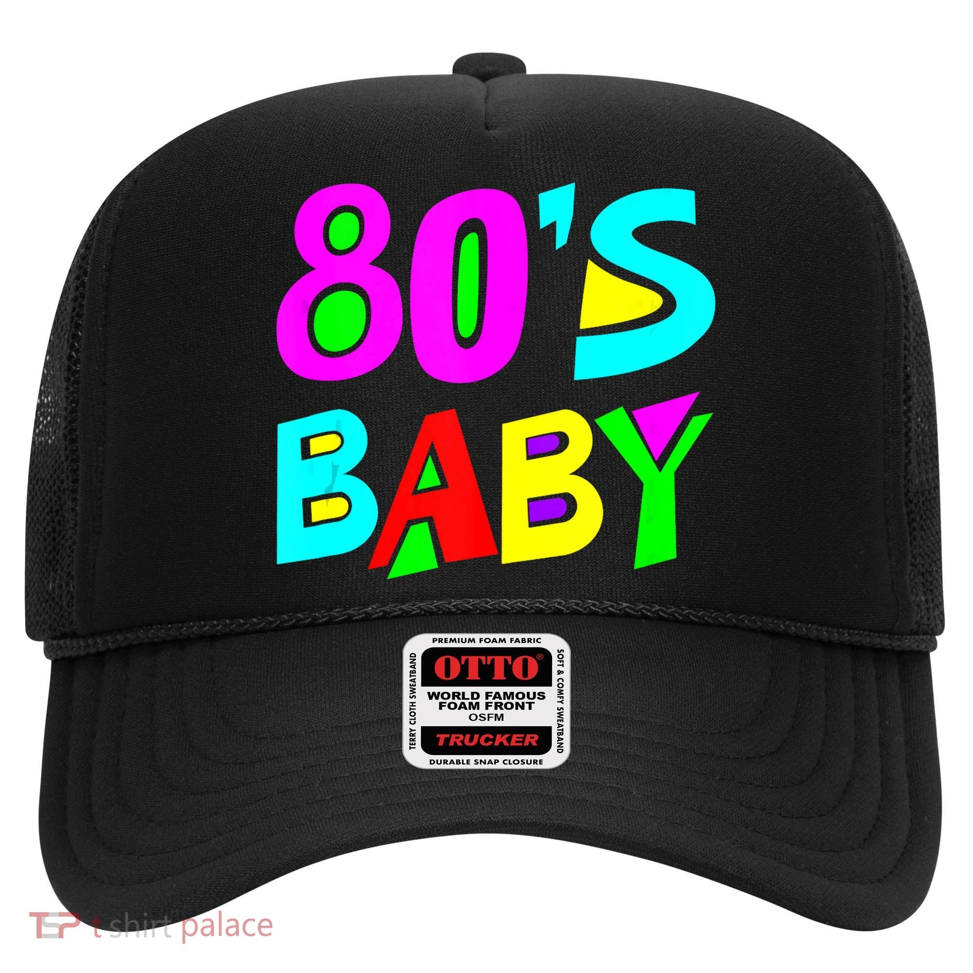 80s Baby 80s Costume Tank Top Hat