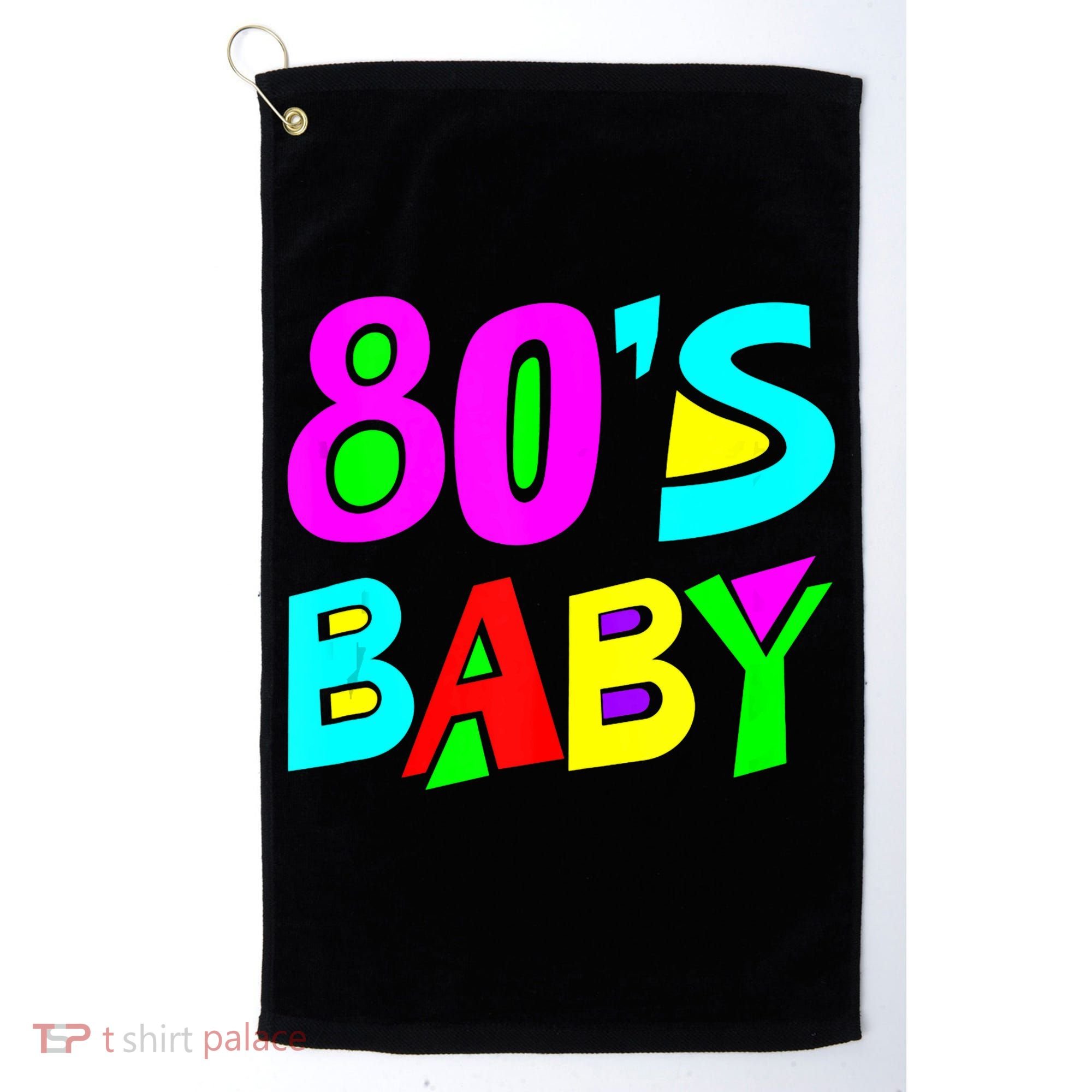 80s Baby 80s Costume Tank Top Golf Towel
