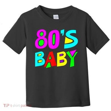 80s Baby 80s Costume Tank Top Toddler T-Shirt