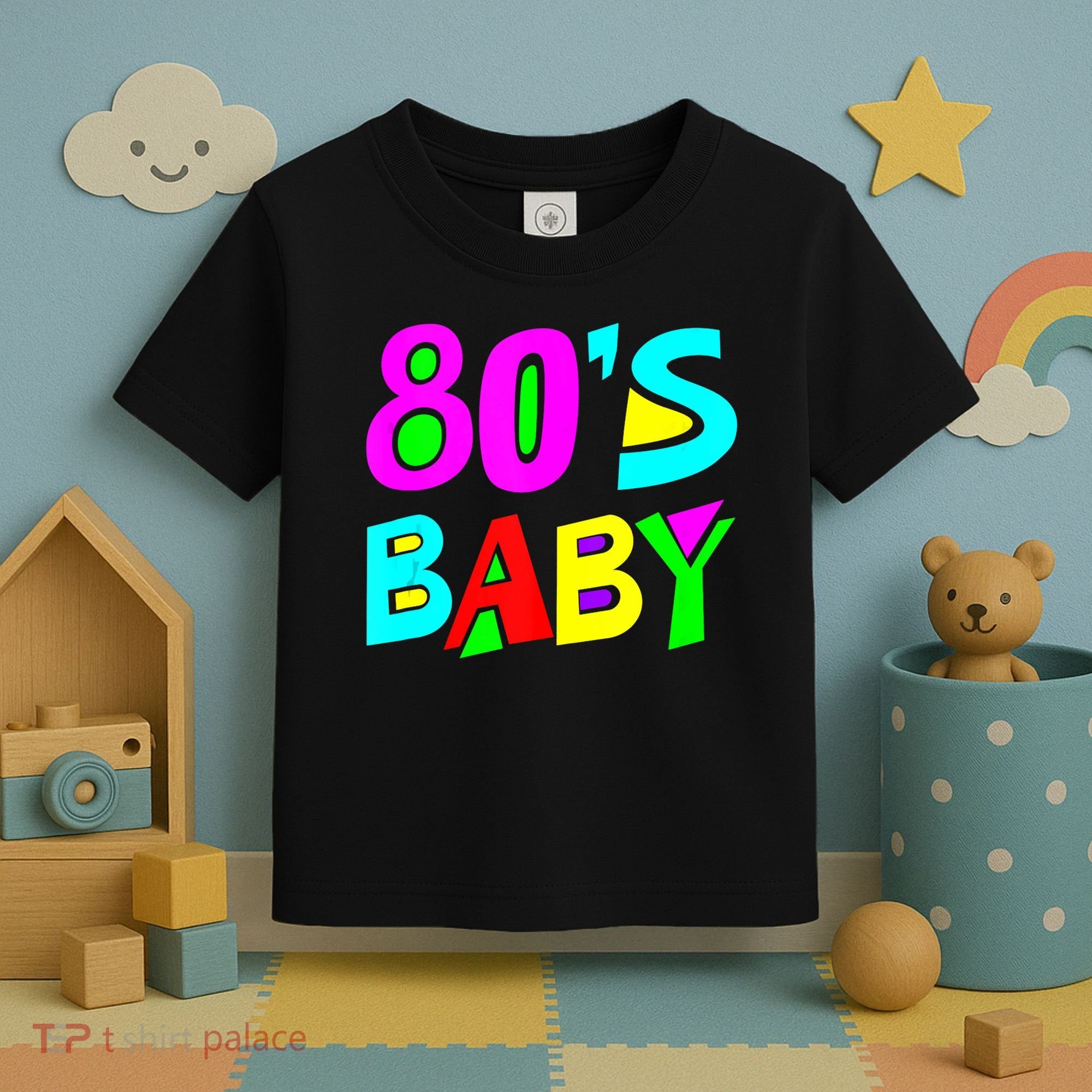 80s Baby 80s Costume Tank Top Toddler T-Shirt