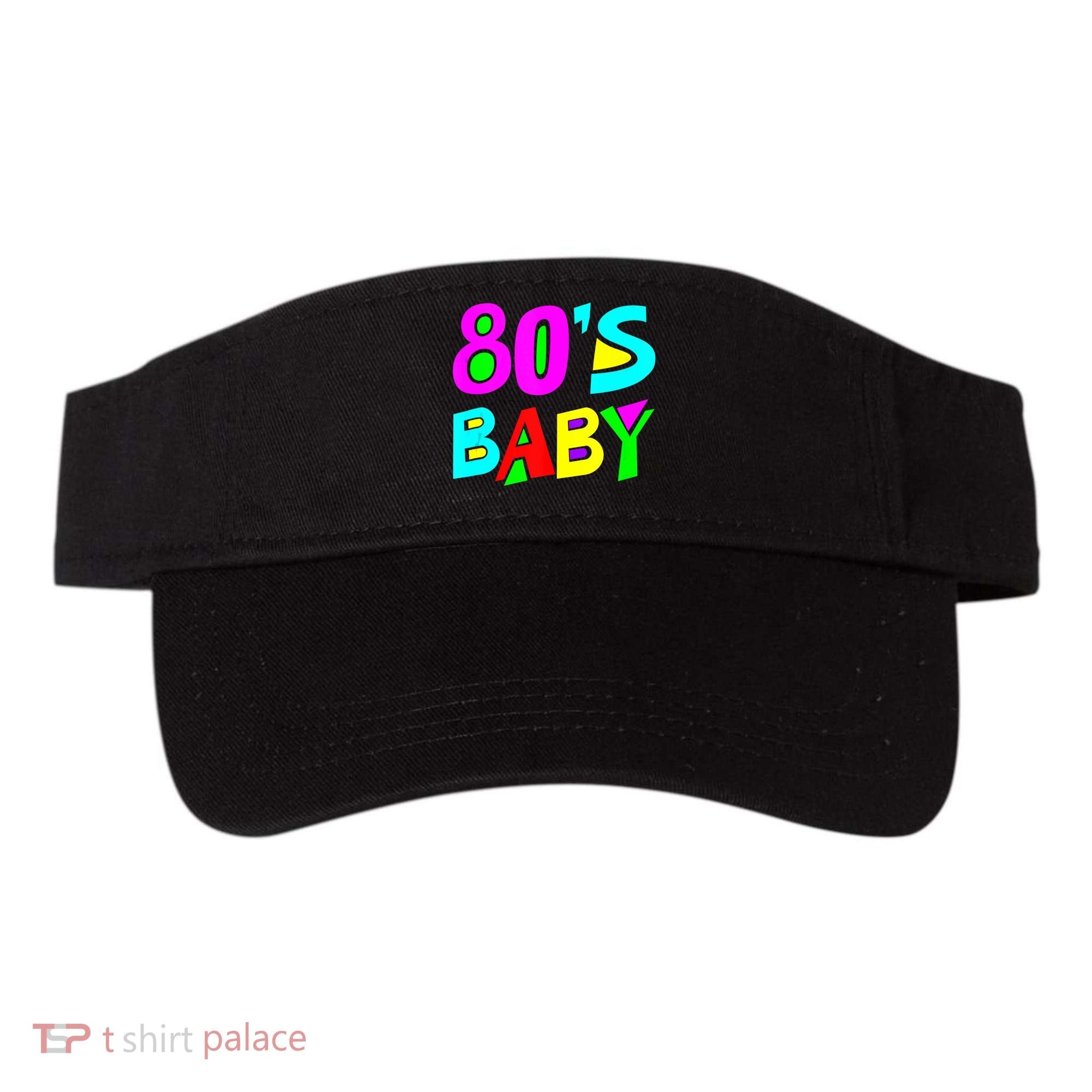 80s Baby 80s Costume Tank Top Visor