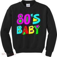 80s Baby 80s Costume Tank Top Kids Sweatshirt thumb 0