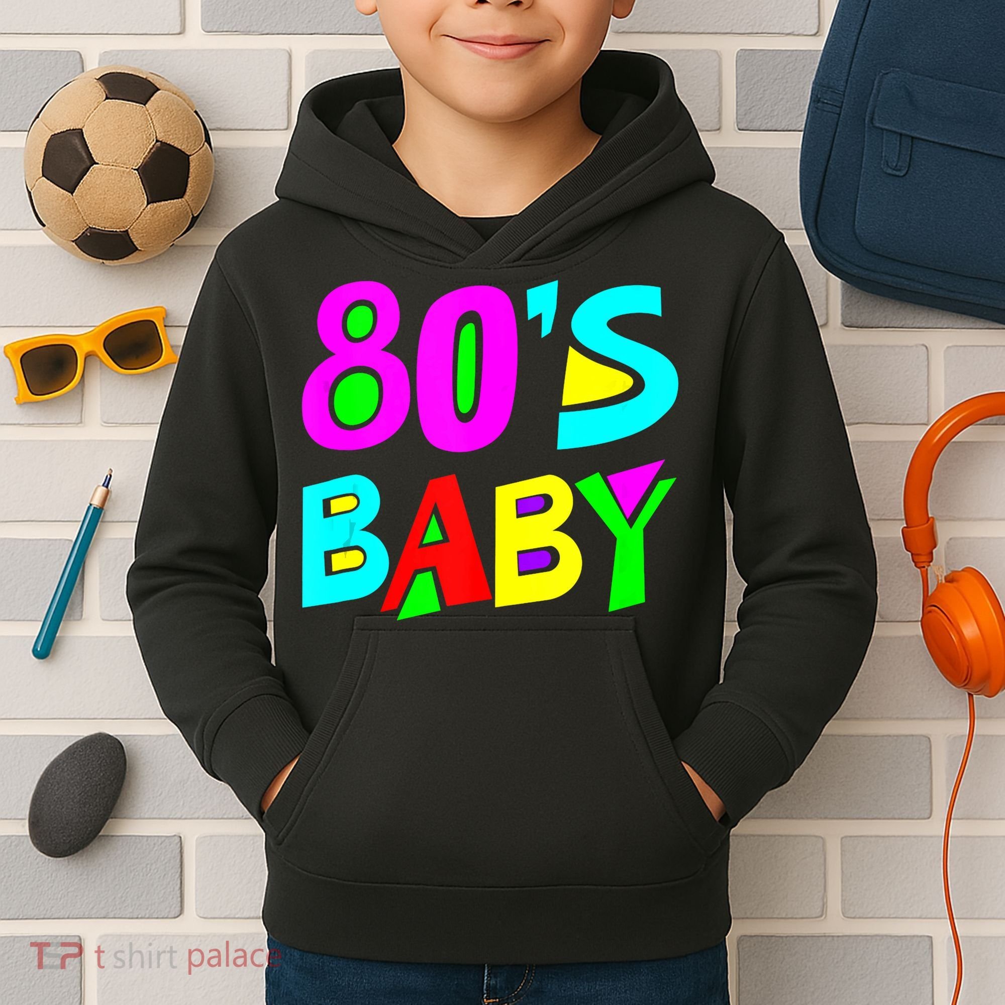 80s Baby 80s Costume Tank Top Kids Hoodie