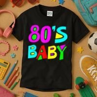 80s Baby 80s Costume Tank Top Kids T-Shirt thumb 3