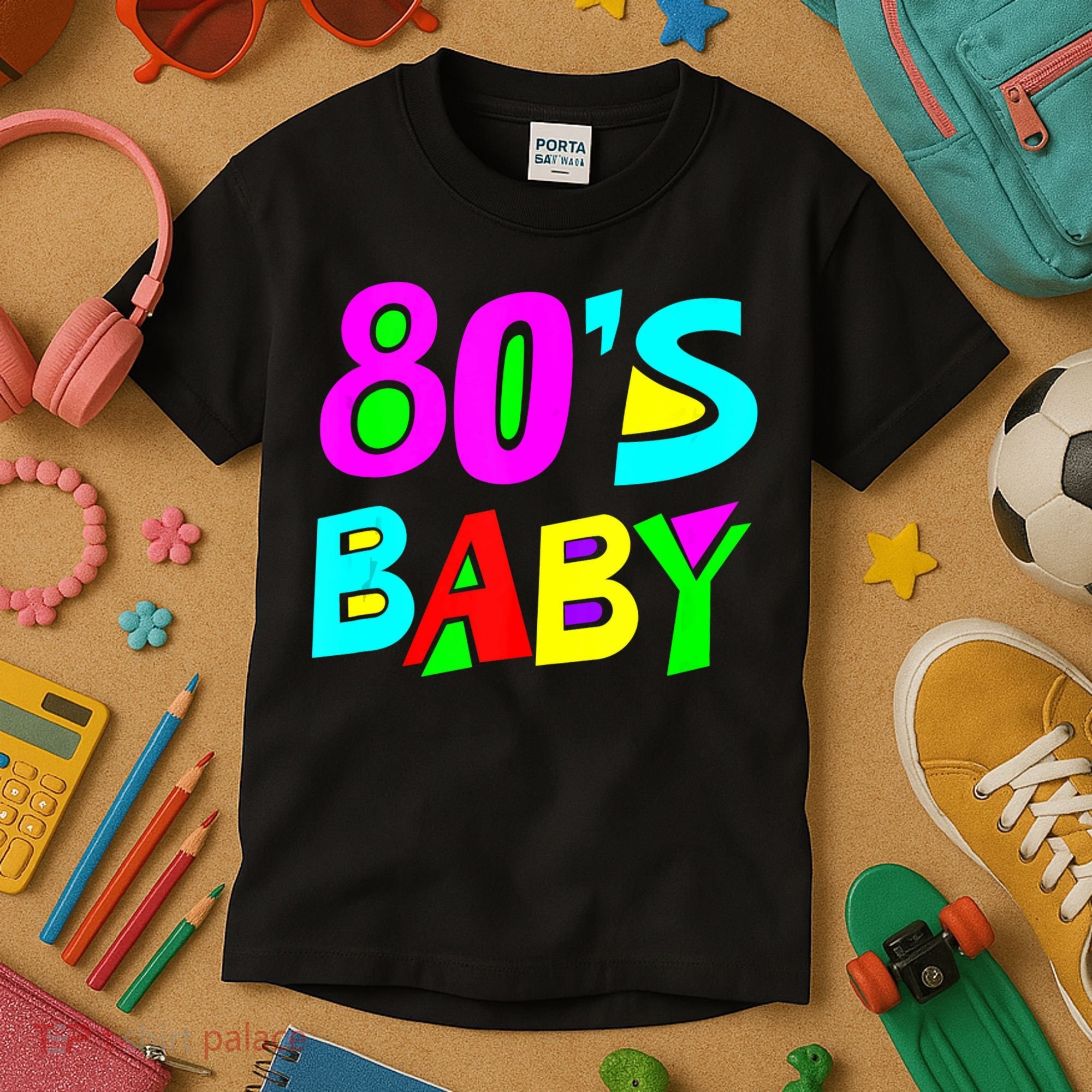 80s Baby 80s Costume Tank Top Kids T-Shirt