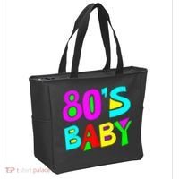 80s Baby 80s Costume Tank Top Tote Bag thumb 2
