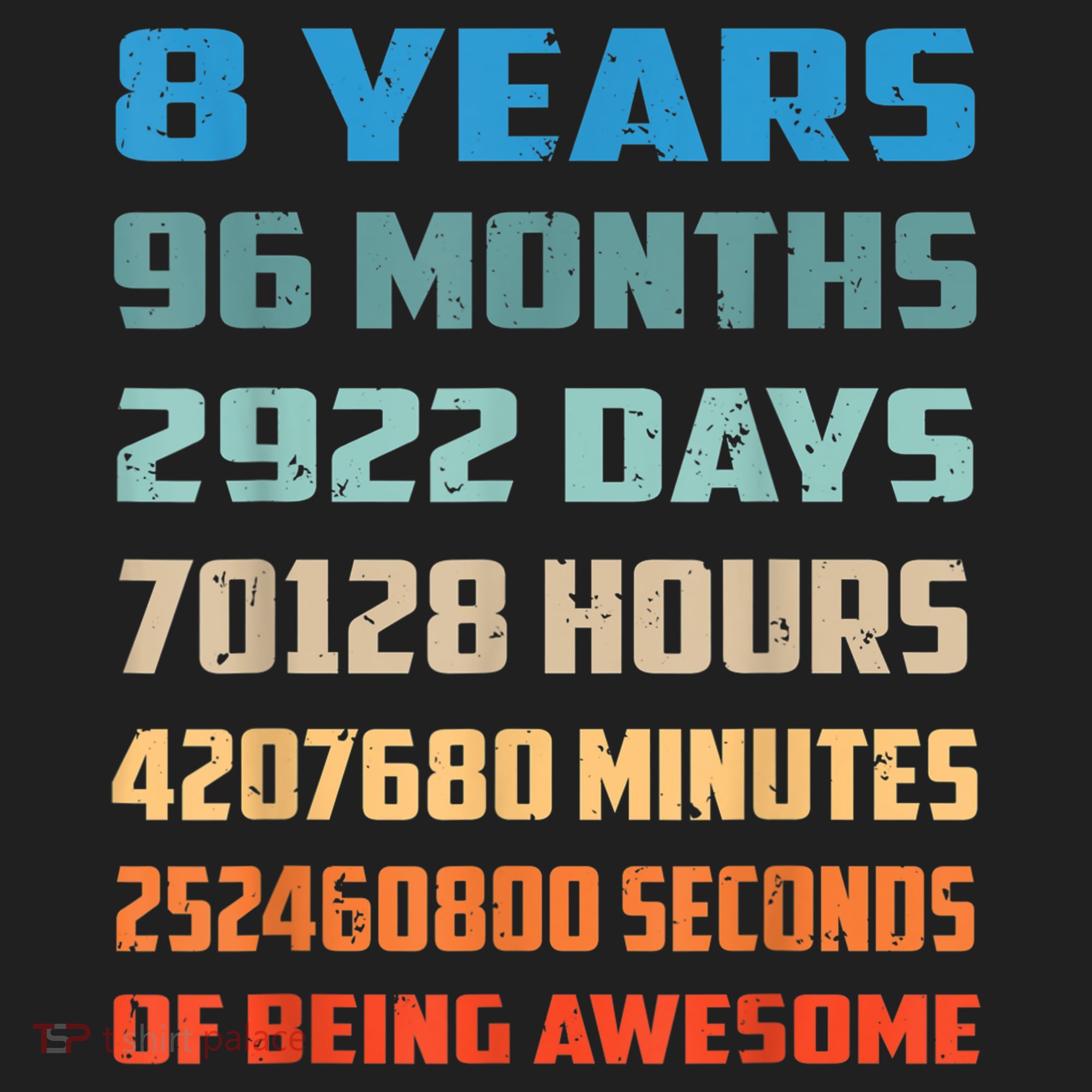 8th Birthday 8 Years Old Being Awesome Gift Beanie