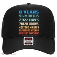 8th Birthday 8 Years Old Being Awesome Gift Hat thumb 0