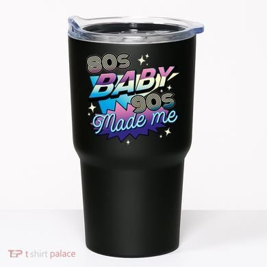 80s Baby 90s Made Me Retro Tumbler