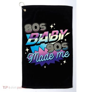 80s Baby 90s Made Me Retro Golf Towel