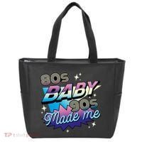 80s Baby 90s Made Me Retro Tote Bag thumb 0
