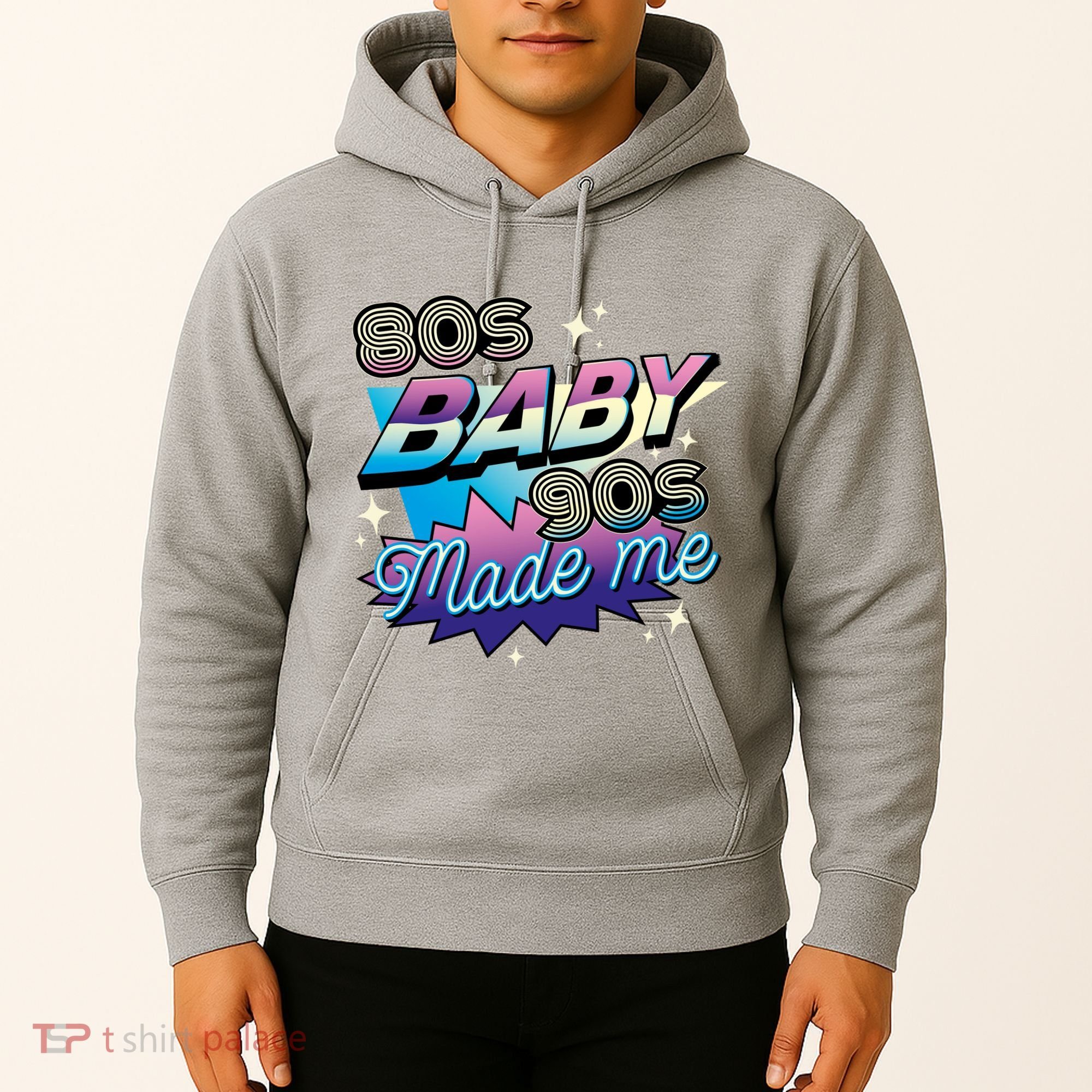 80s Baby 90s Made Me Retro Hoodie