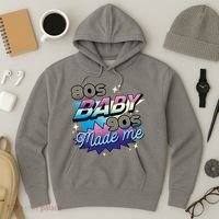 80s Baby 90s Made Me Retro Hoodie thumb 3