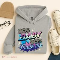 80s Baby 90s Made Me Retro Hoodie thumb 4