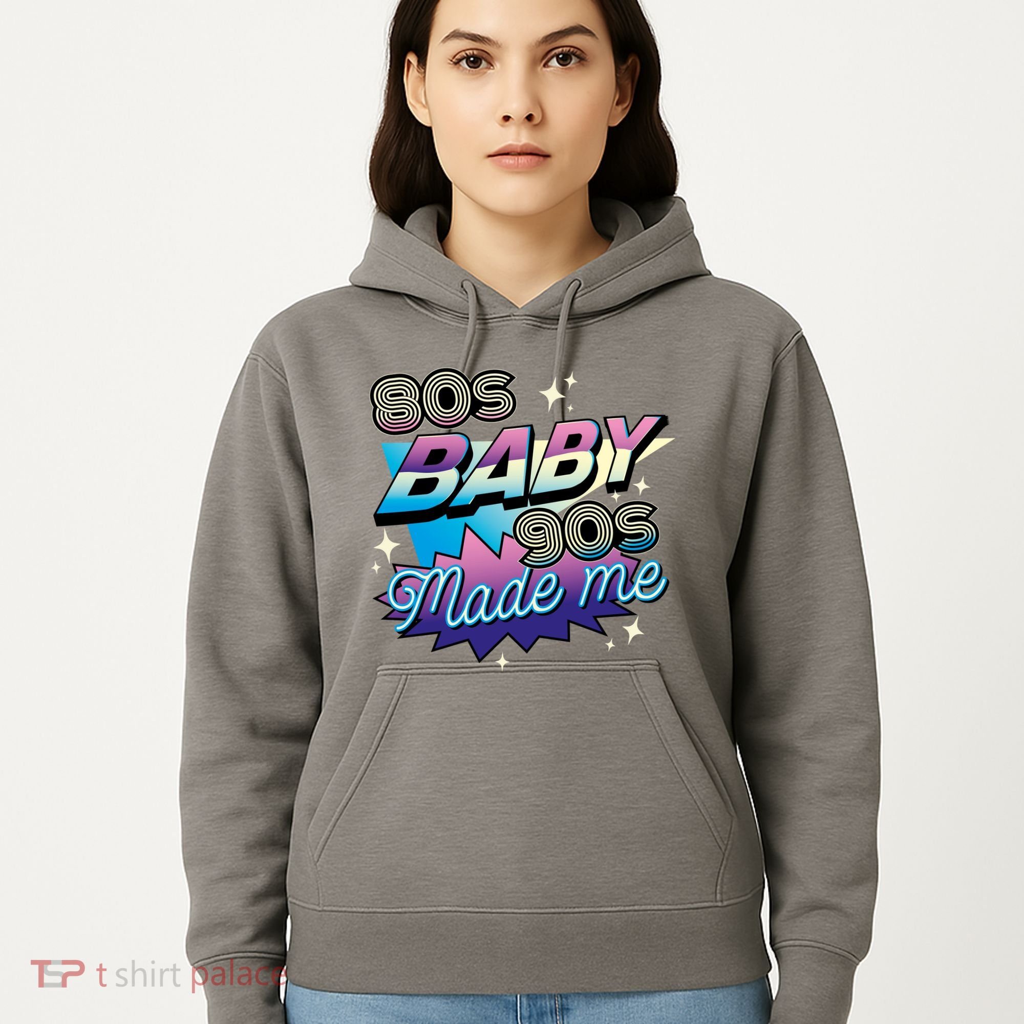 80s Baby 90s Made Me Retro Hoodie