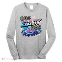 80s Baby 90s Made Me Retro Long Sleeve Shirt thumb 0